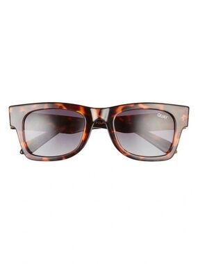 Quay "Making Moves" Tortoiseshell 50mm square Sunglasses